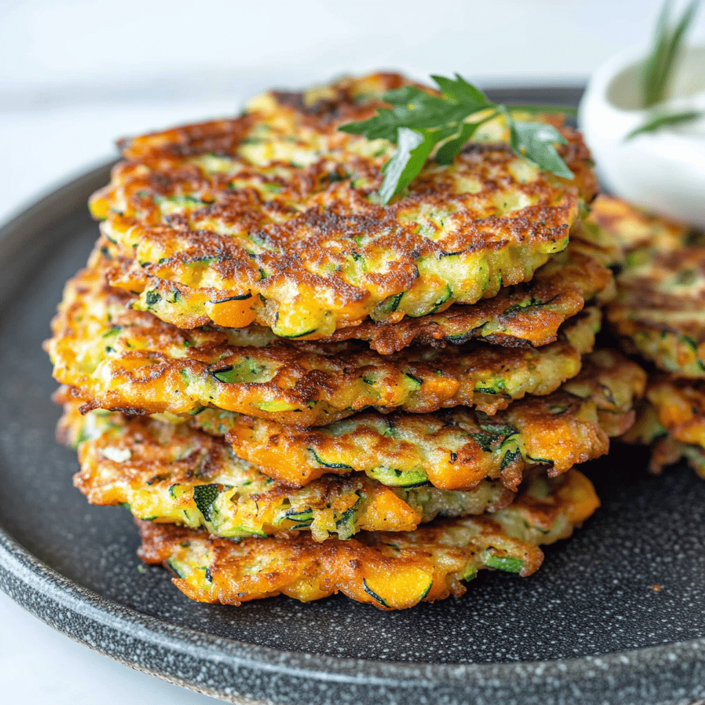Zucchini & Sweet Potato Fritters
