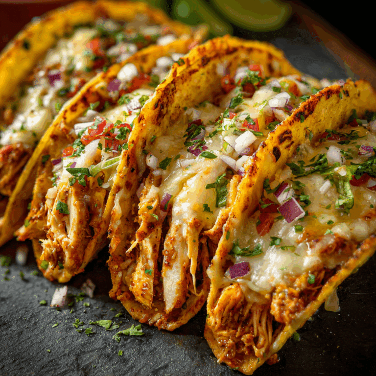 Baked Chicken Tacos