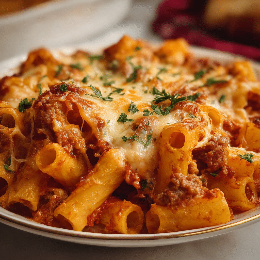 Baked Ziti with Italian Sausage
