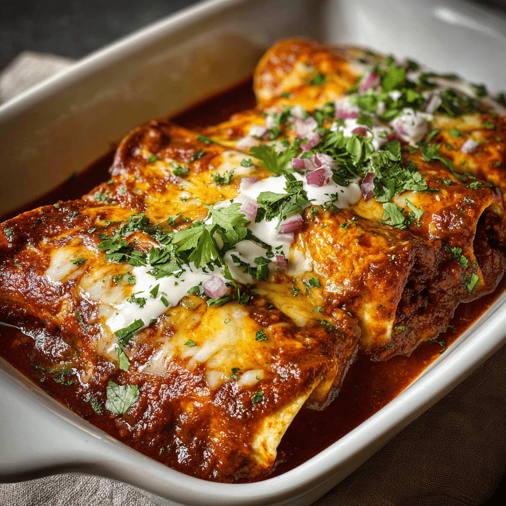 Beef Enchiladas