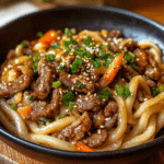 Bulgogi Beef Udon Stir Fry