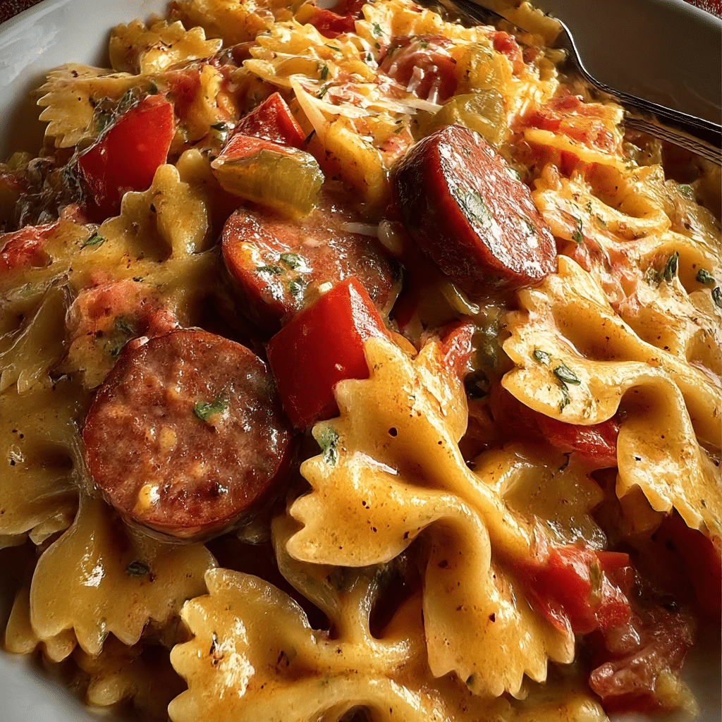 Cajun Sausage Pasta
