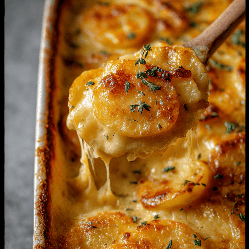 Cheesy Au Gratin Potatoes