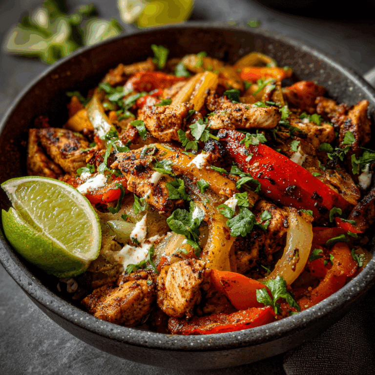 Chicken Fajita Bowl