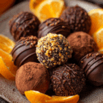 Chocolate Orange Christmas Truffles