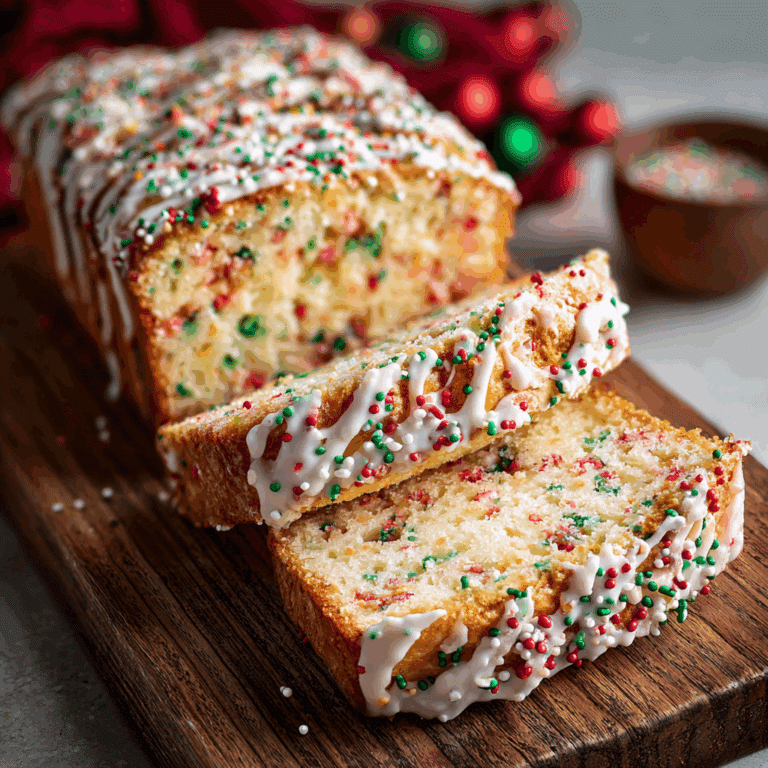 Christmas Sprinkle Buttermilk Bread