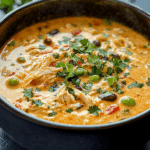Creamy Chicken Enchilada Soup