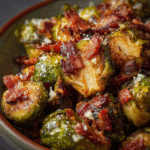 Crispy Bacon Brussels Sprouts