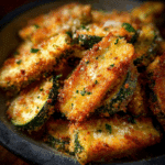 Crispy Baked Parmesan Zucchini