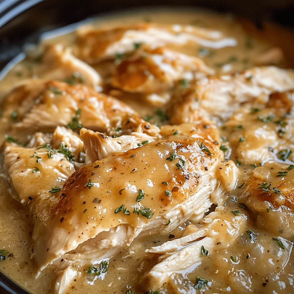 Crockpot Chicken and Gravy