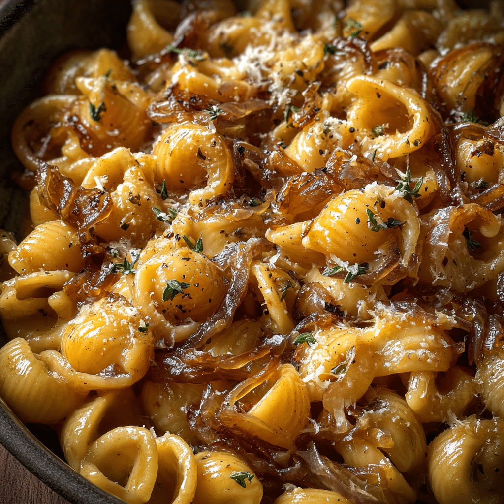 French Onion Pasta