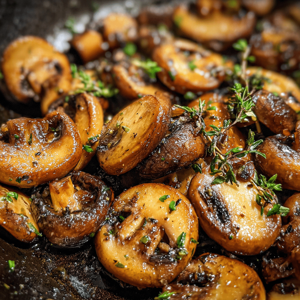 Garlic Butter Mushrooms