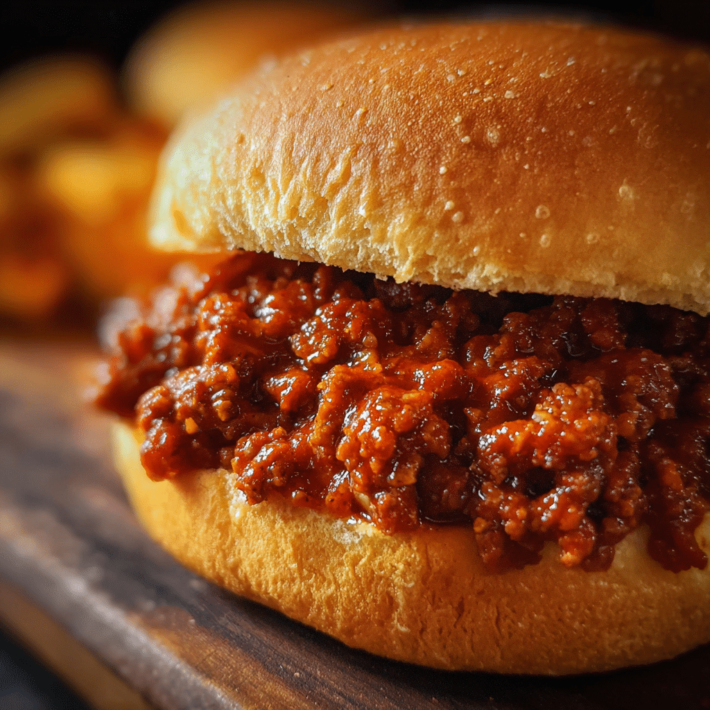 Homemade Sloppy Joes