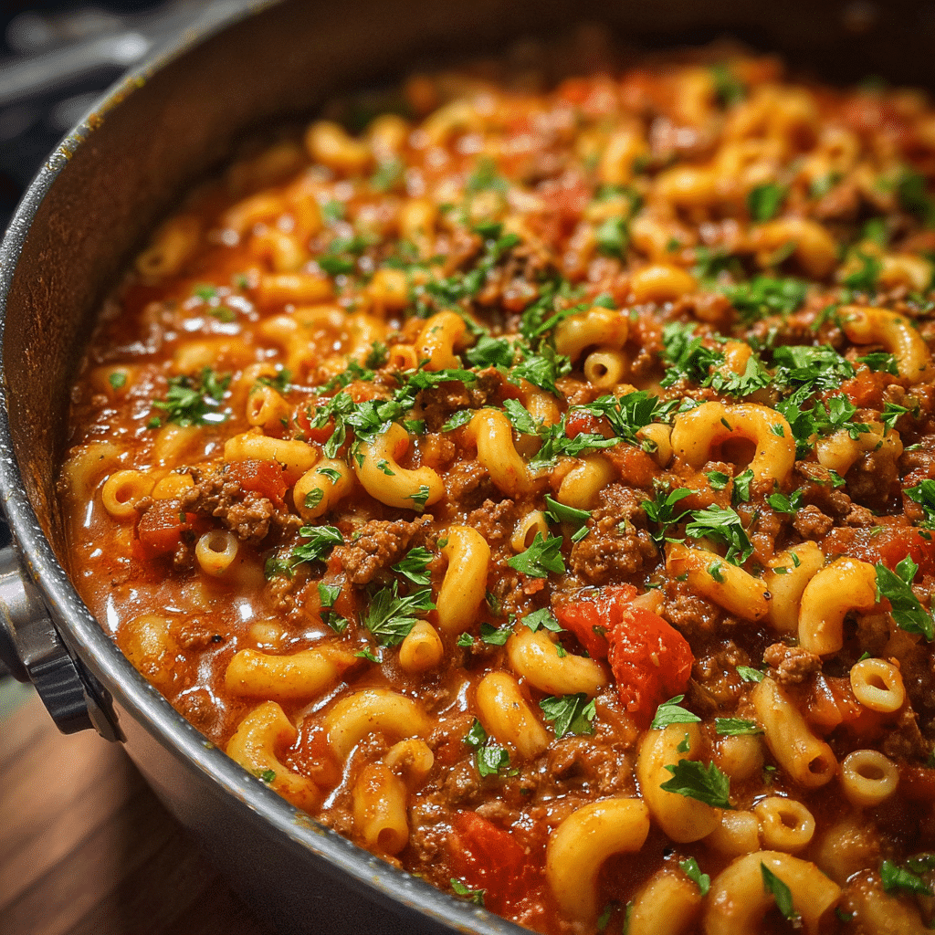 One Pot American Goulash