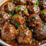 Salisbury Steak Meatballs