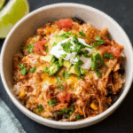 Slow Cooker Chicken Burrito Bowls