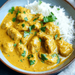 Slow Cooker Chicken Korma with Coconut Sauce