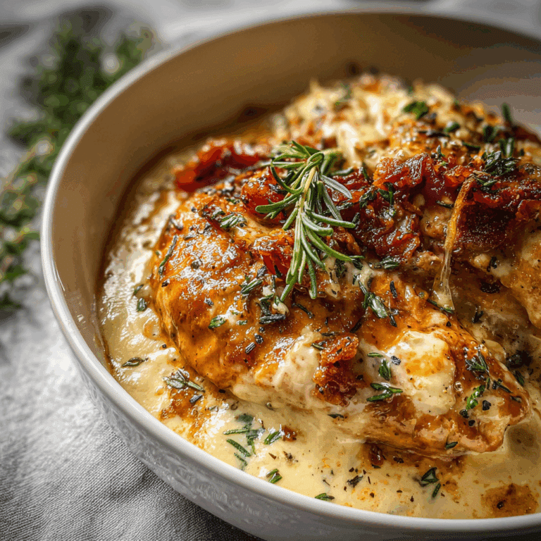 Slow Cooker Creamy Marry Me Chicken