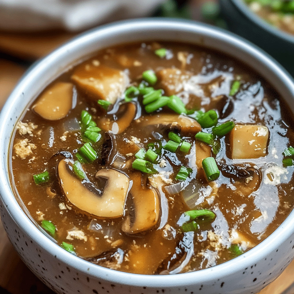 Slow Cooker Hot and Sour Soup
