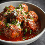 Slow Cooker Italian Meatballs
