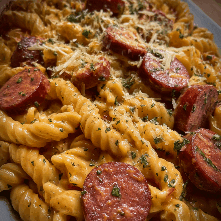 Smoked Sausage Pasta
