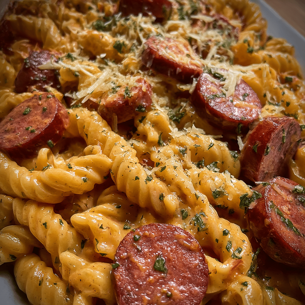 Smoked Sausage Pasta