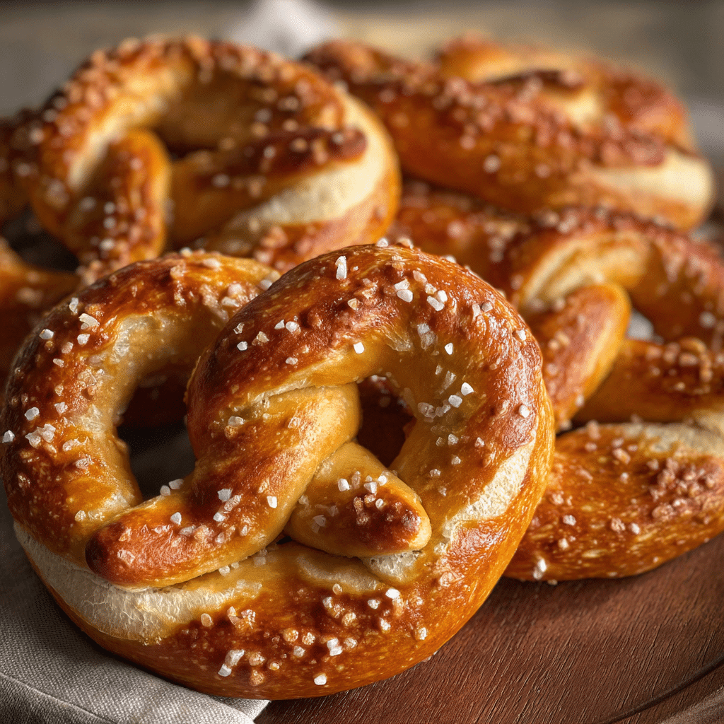 Soft Homemade Pretzels