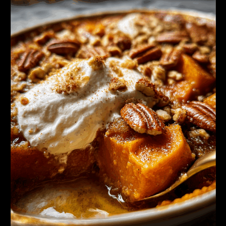 Southern Maple Sweet Potato Casserole