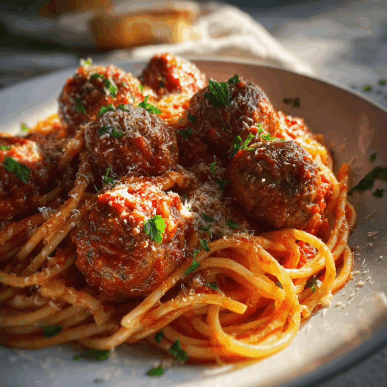 Spaghetti and Meatballs
