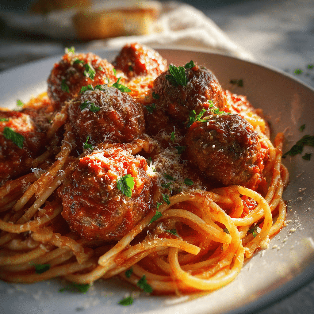 Spaghetti and Meatballs