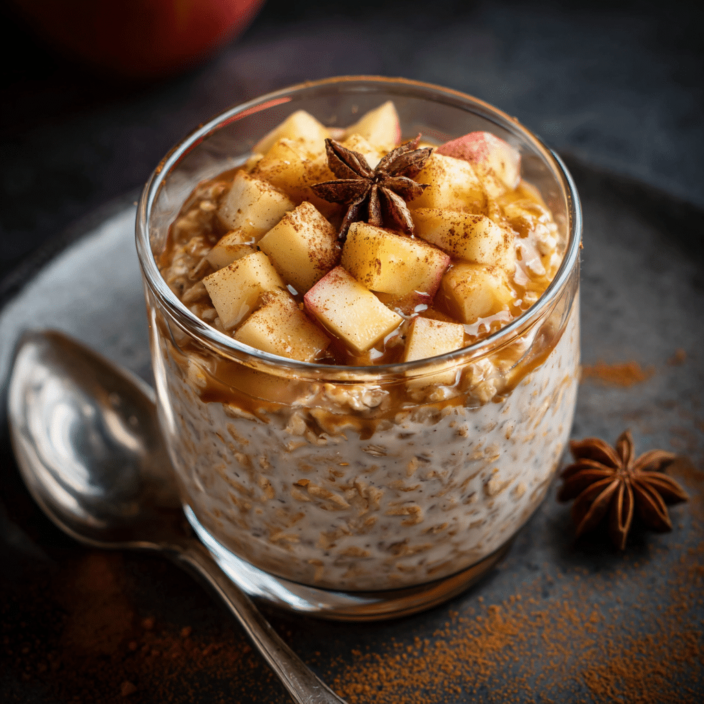 Apple Cinnamon Overnight Oats