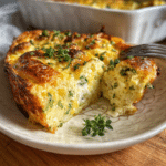 Baked Cottage Cheese Egg Casserole