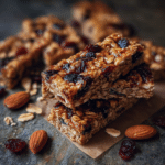 Cherry Almond Granola Bars