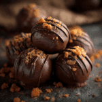 Chocolate Covered Gingerbread Truffles