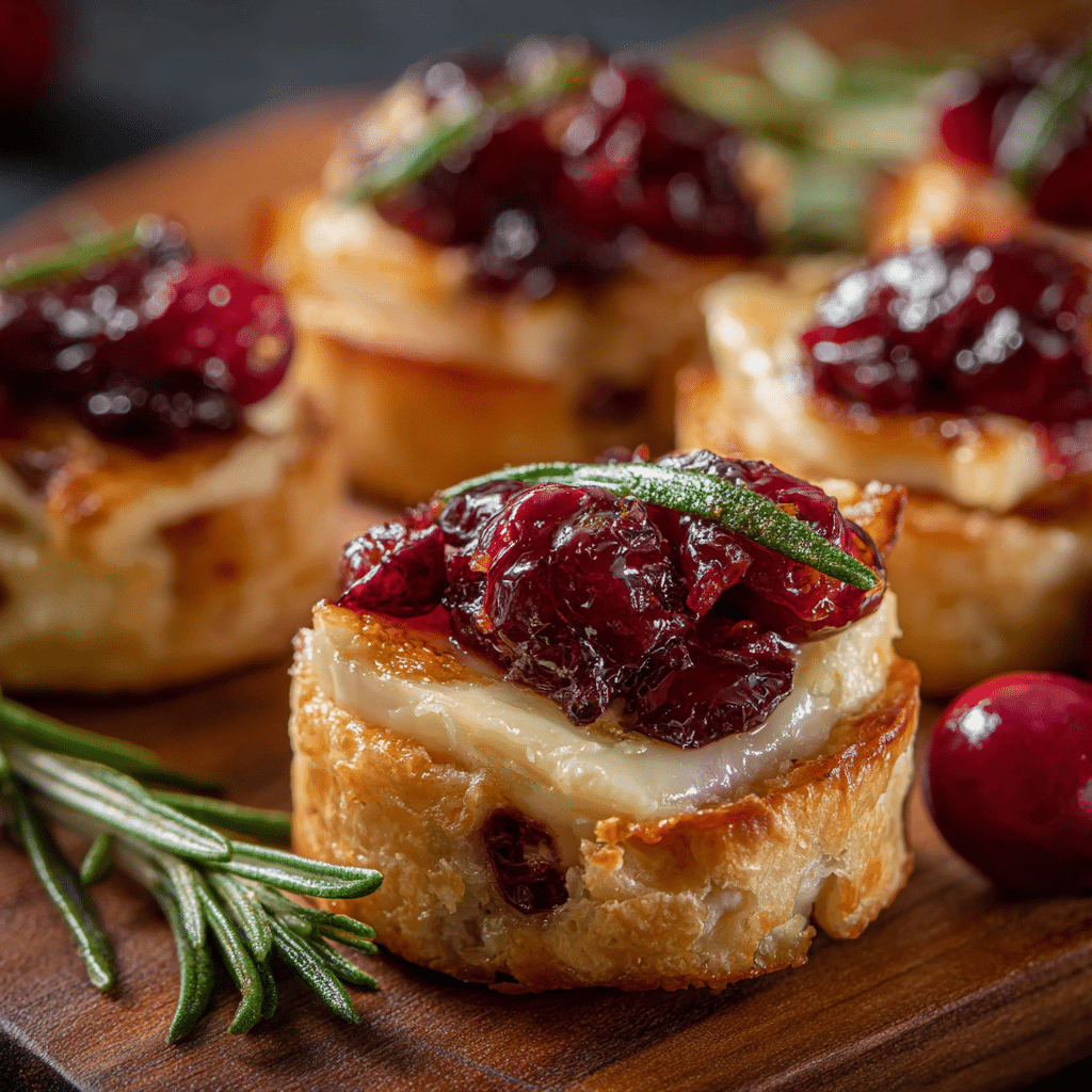 Cranberry Brie Bites