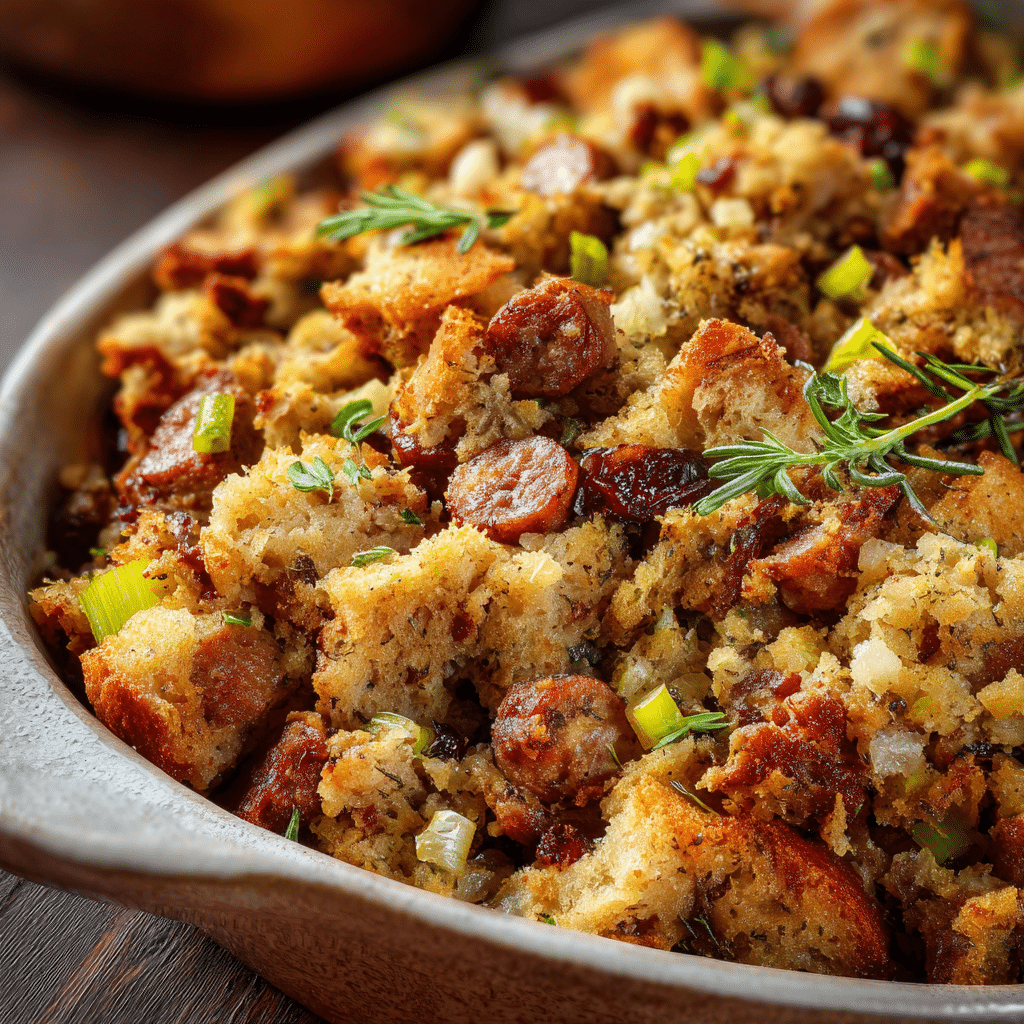 Holiday Sausage Stuffing