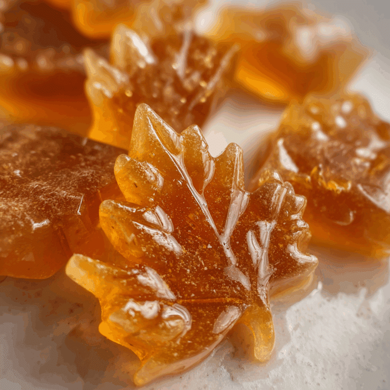 Homemade Maple Syrup Candy