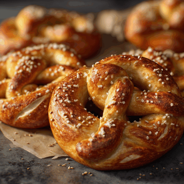 Homemade Soft Pretzels