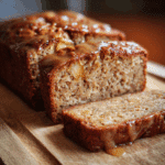 Honey Banana Apple Loaf