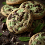 Mint Chocolate Chip Cookies