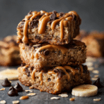 Peanut Butter Banana Oatmeal Bars