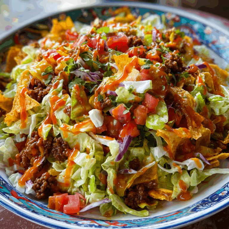 Taco Salad with Catalina Dressing