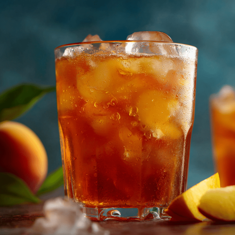 Peach Mango Iced Tea